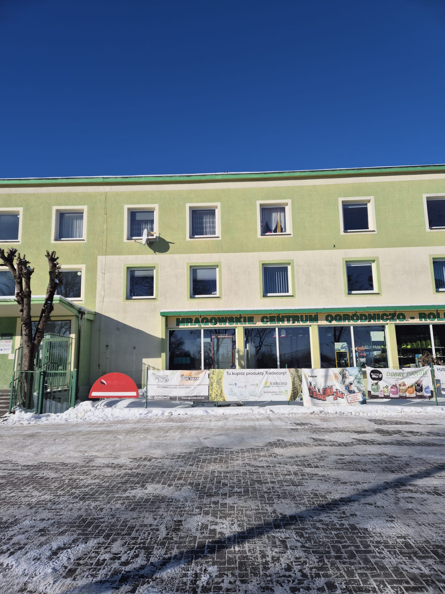 Sklep ogrodniczo-rolny Mrągowo (działa od 30 lat)
