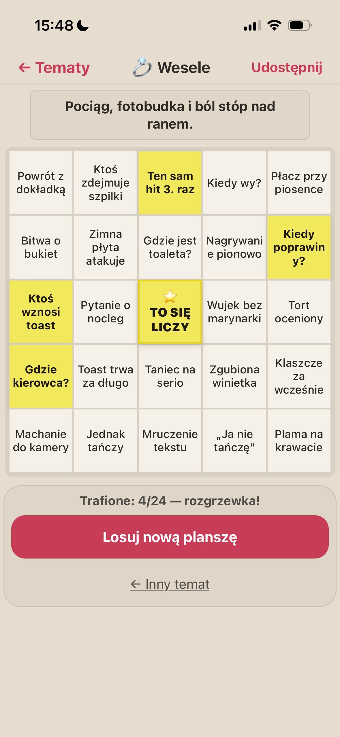 Gotowa, opublikowana rozrywkowa gra mobilna Android pod polski rynek – „Bingo z Życia”