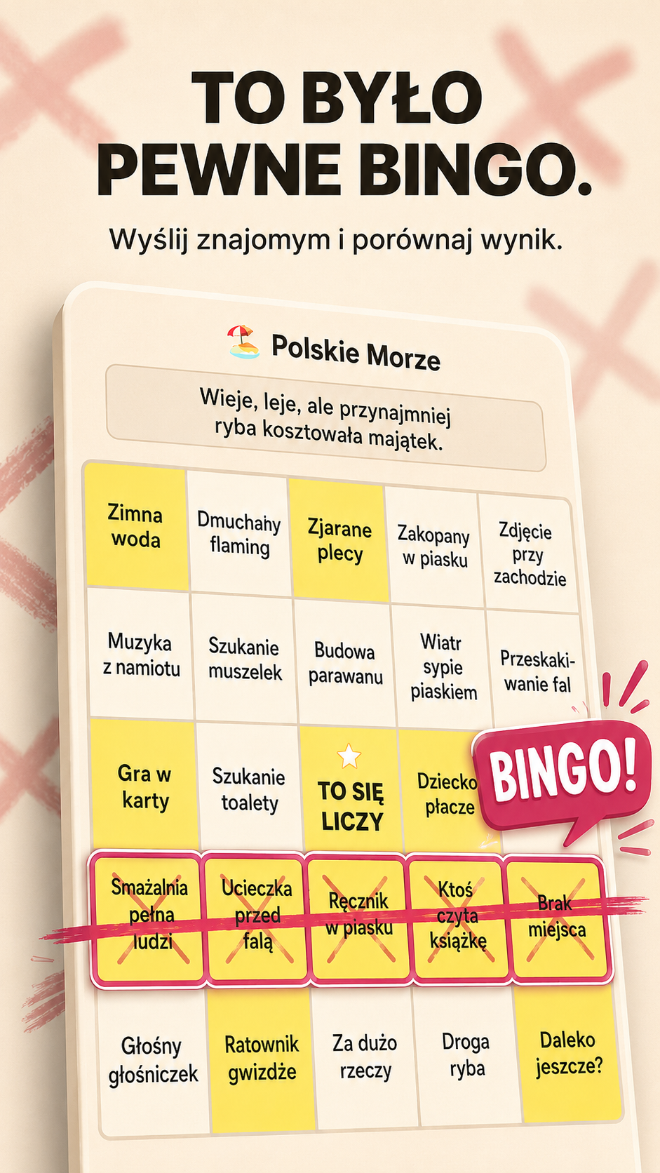 Gotowa, opublikowana rozrywkowa gra mobilna Android pod polski rynek – „Bingo z Życia”